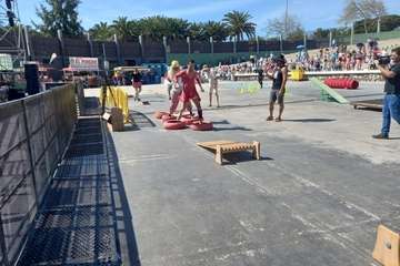 Carrera de Tacones del Carnaval de Telde 2023/TA e Ildefonso Rodríguez.